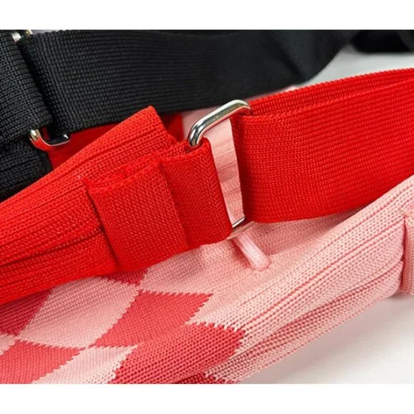 Women Knit Bucket Bag Lightweight Shoulder Crossbody Purse Stylish Trendy - Picture 6 of 8